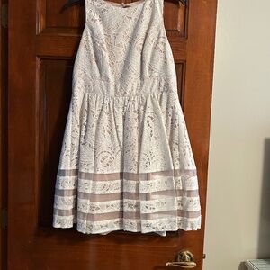 White ELiza J Dress